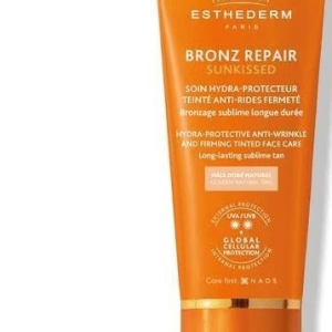 BRONZ REPAIR SUNKISSED - SOL MODERADO CREMA SOLAR ANTIARRUGAS DE TONO DORADO NATURAL.